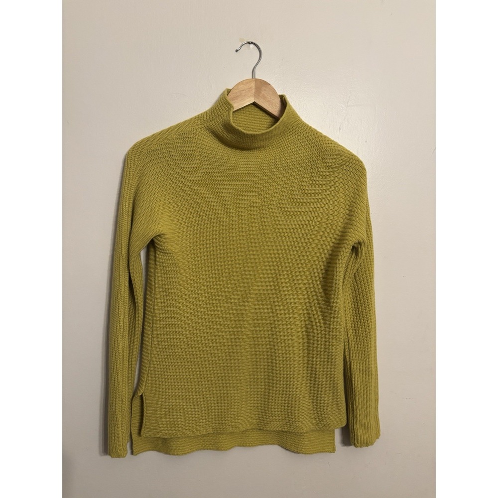 Bartolini Women's Mock Neck Textured Knit‎ Sweater Wool Cashmere Blend Size XS